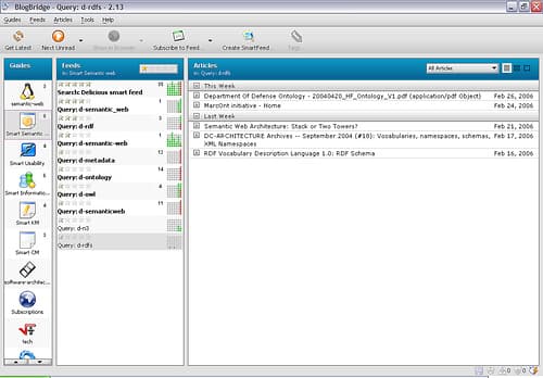 I changed my RSS reader