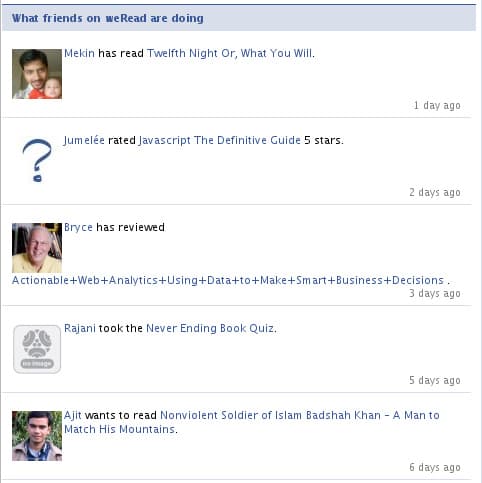 weRead - what's new?