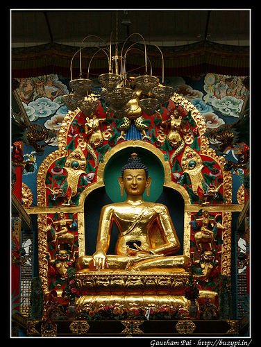 Buddha Statue - taken with high ISO