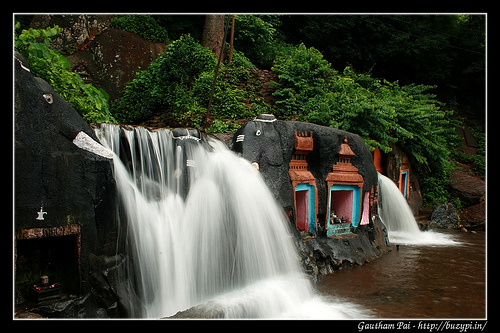 Kalhatti falls or Kalhattagiri falls, Chikmagalur