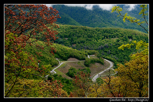 On the Blue Ridge parkway