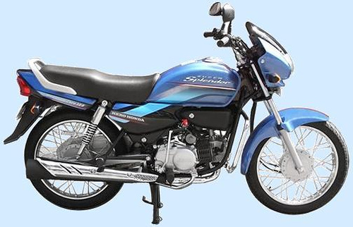 Hero honda deals splendor blue colour